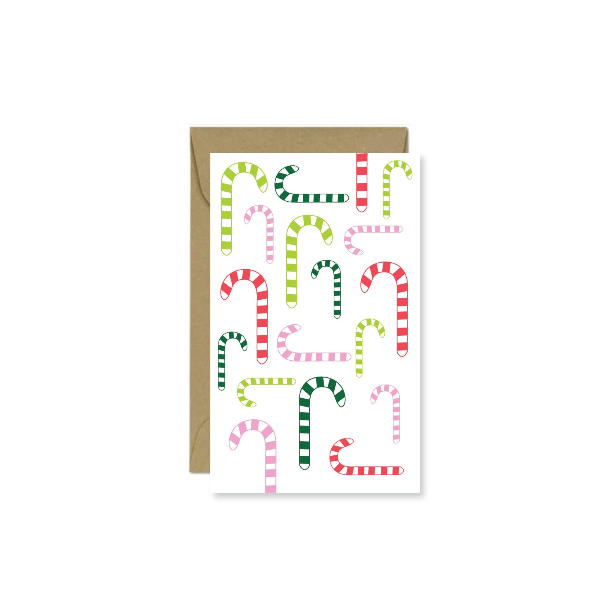 Candy Cane Mini Card - Nandy&