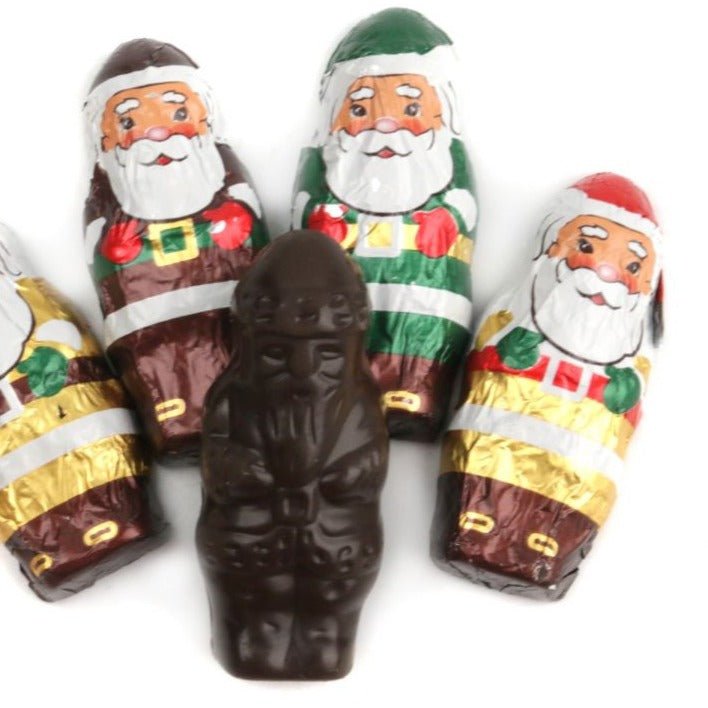 Chocolate Mini Santas (foil wrapped chocolate) - Nandy&
