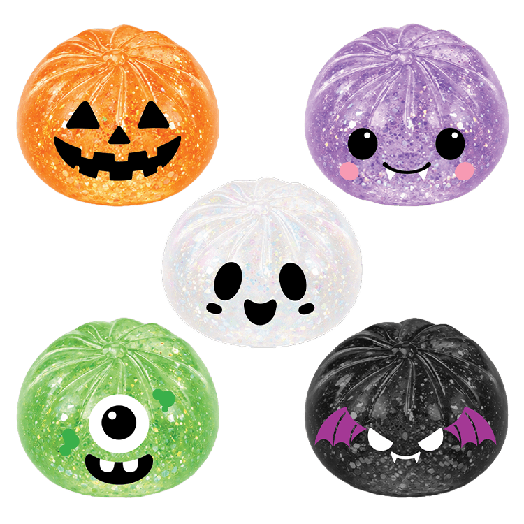 Fun Doh Halloween Dumpling Squishy Toy - 12/Display - Nandy&
