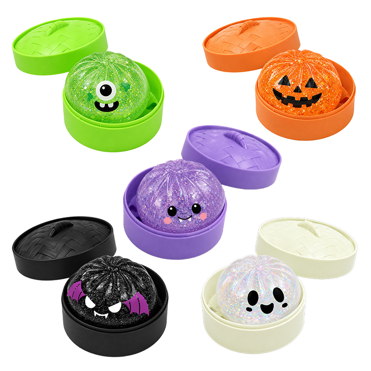 Fun Doh Halloween Dumpling Squishy Toy - 12/Display - Nandy&