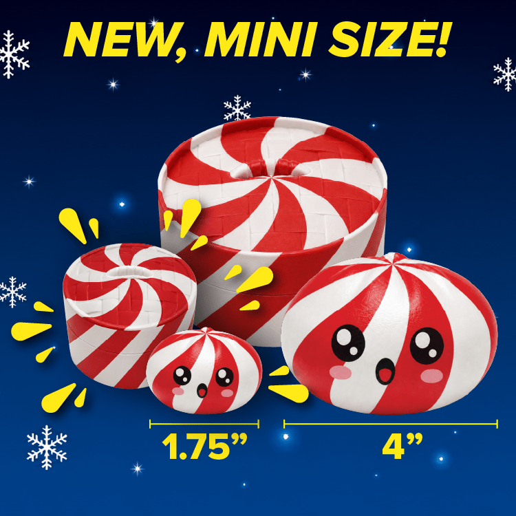 Fun Doh Petite (Mini) Squishy Christmas Dumplings Toy - Nandy&