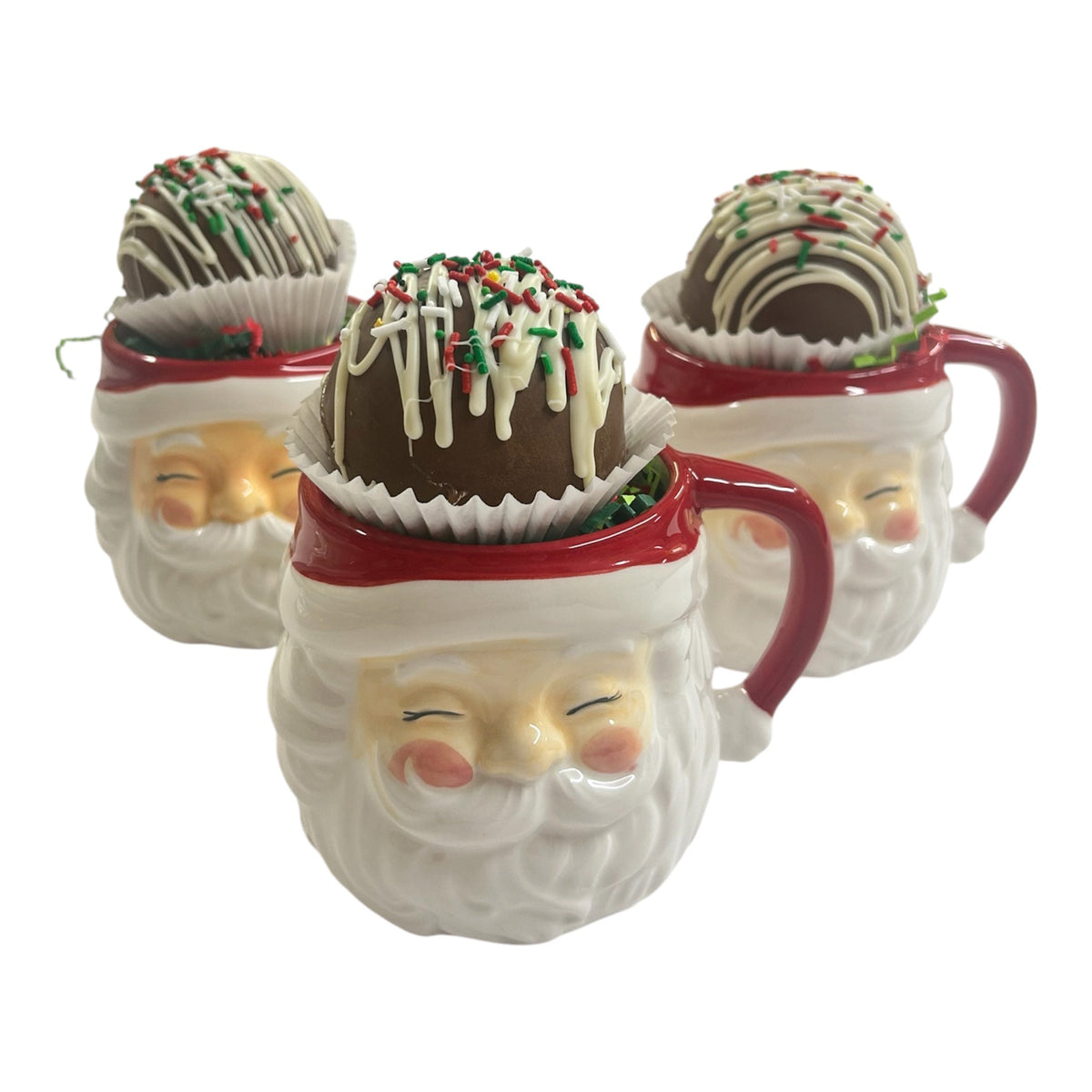 Santa Mug with Cocoa Ball - Nandy&