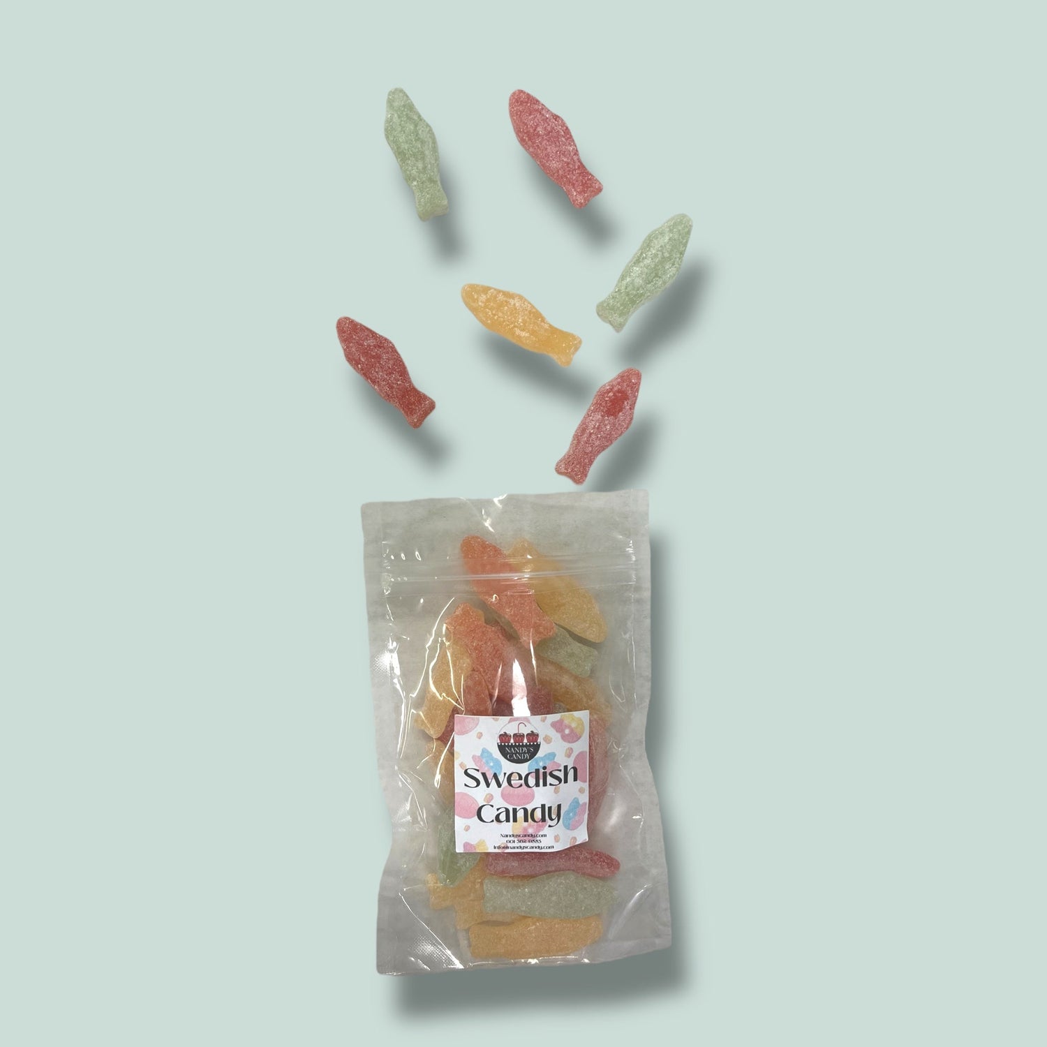 Sourish Pastel Swedish Fish - Nandy&