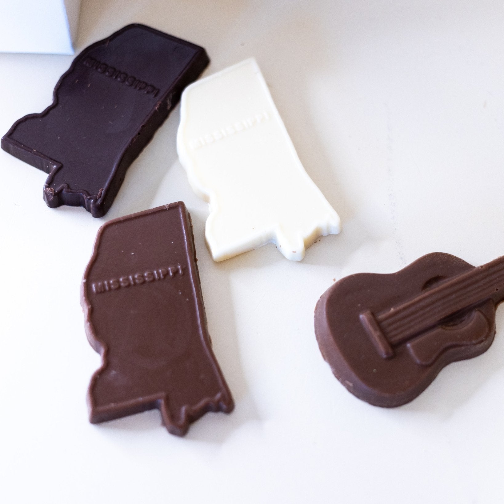 Chocolate Mississippi with imprint "Mississippi" - Nandy&