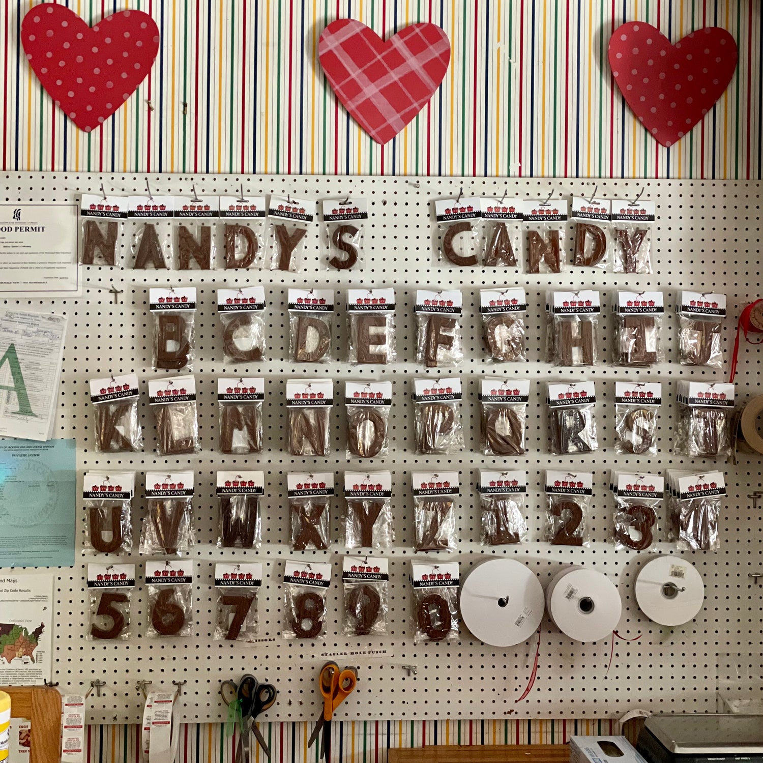 Chocolate Letters