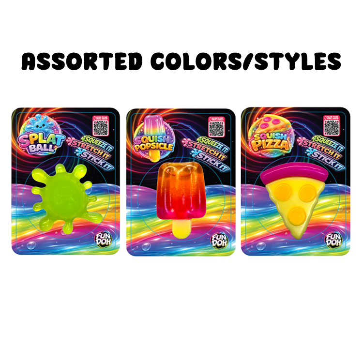 Fun Doh Food Moods Snack Attack Squishy Variety - 12/Display