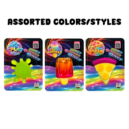 Fun Doh Food Moods Snack Attack Squishy Variety - 12/Display