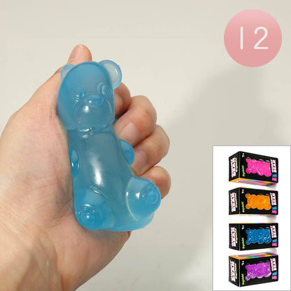 12PCS - Gummy Bear Squishy Stress Relief Toy - Nandy&
