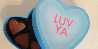 2 oz. Conversation Heart Box or - Nandy&