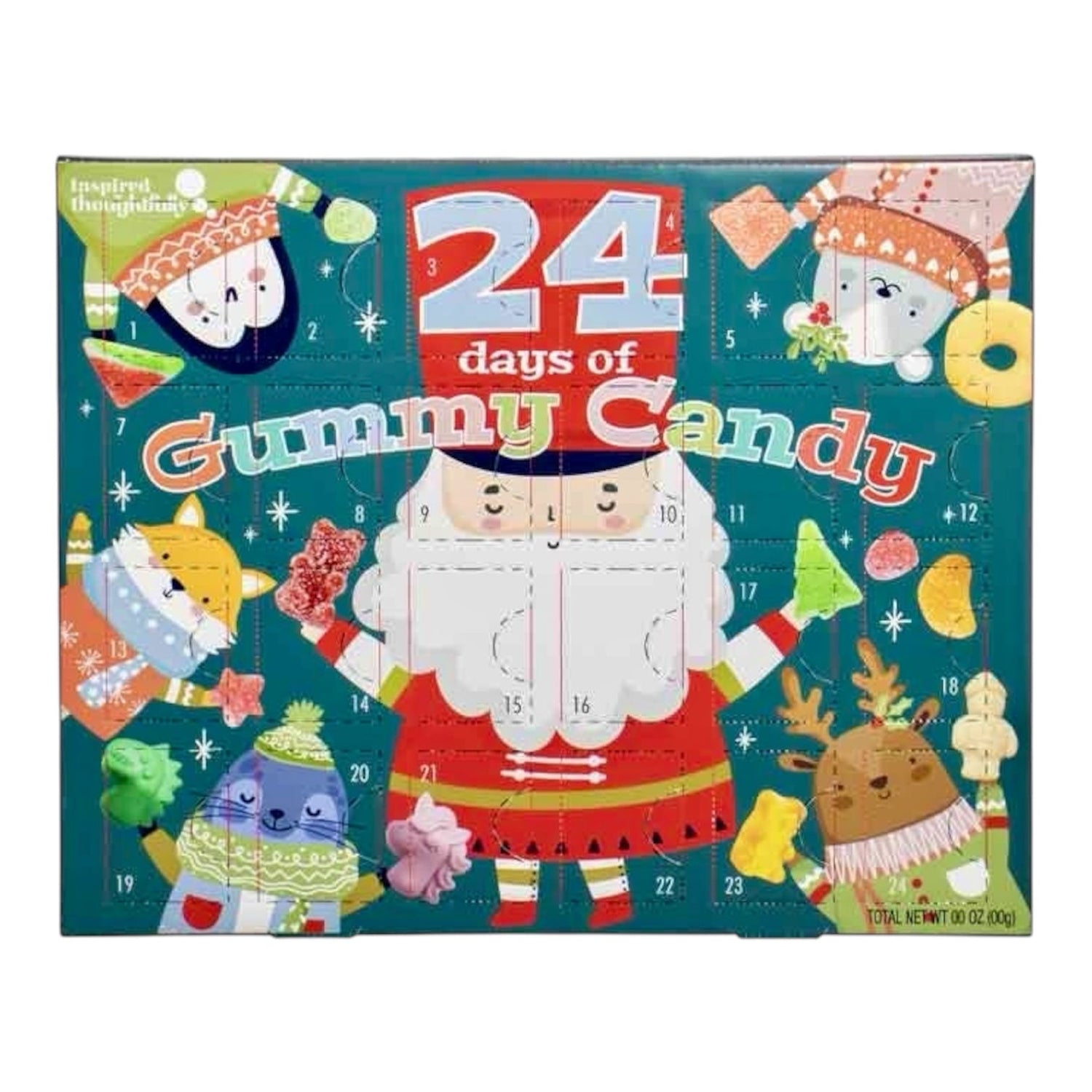 24 Days of Gummy Candy Advent Calendar - Nandy&