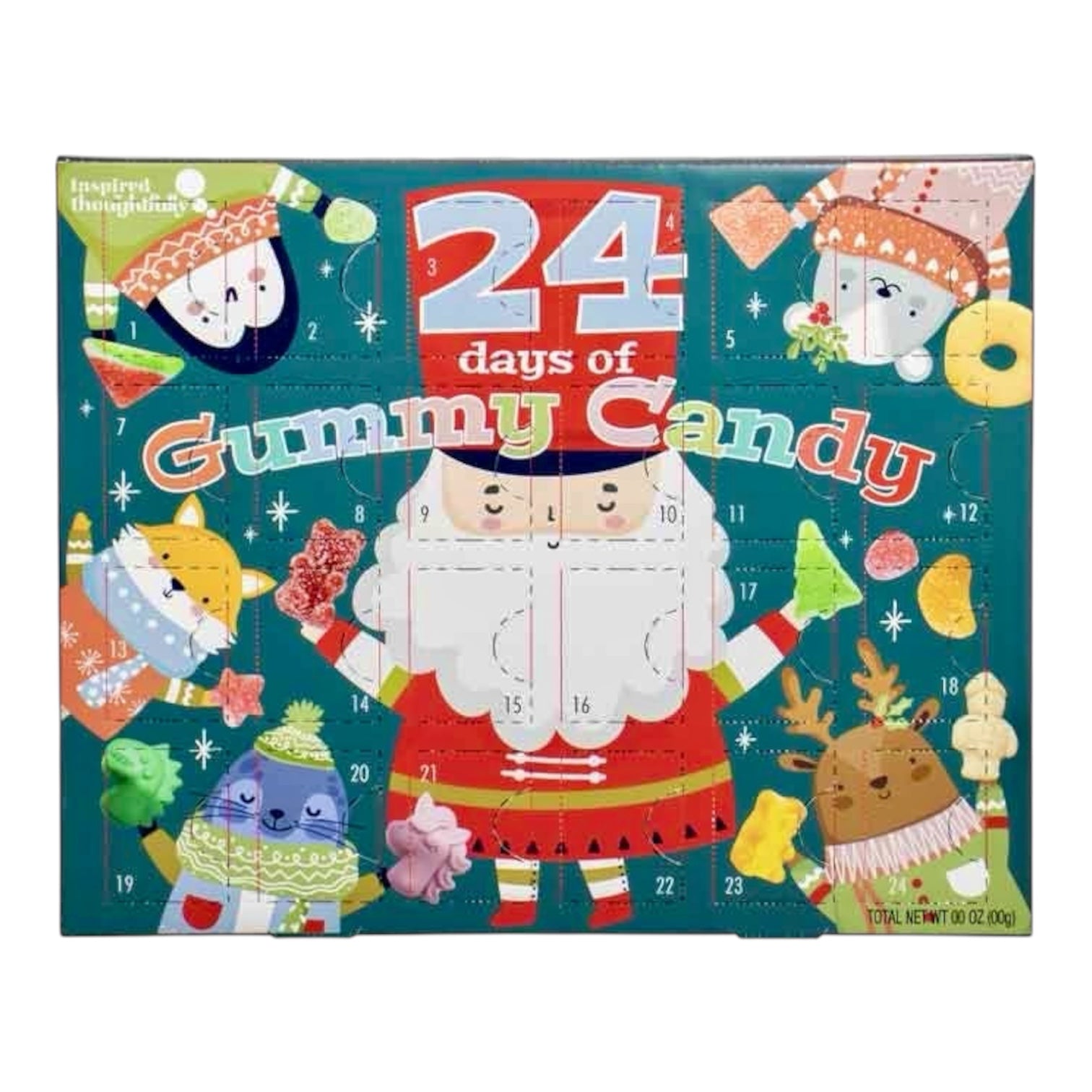24 Days of Gummy Candy Advent Calendar - Nandy&