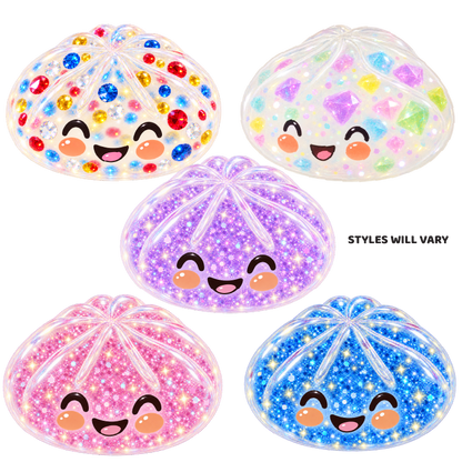 Fun Doh Mystery Gem Filled Squishy Dumpling Toy - 12/Display