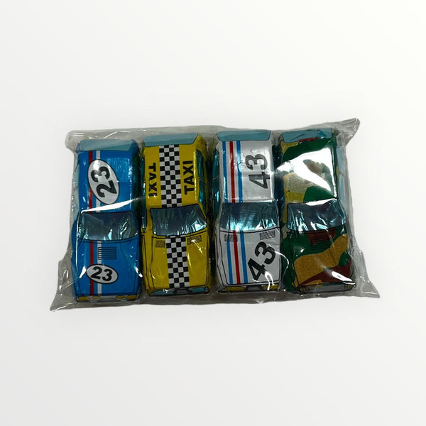 4 Cars (foil wrapped chocolate cars) - Nandy's Candy4 Cars (foil wrapped chocolate cars)