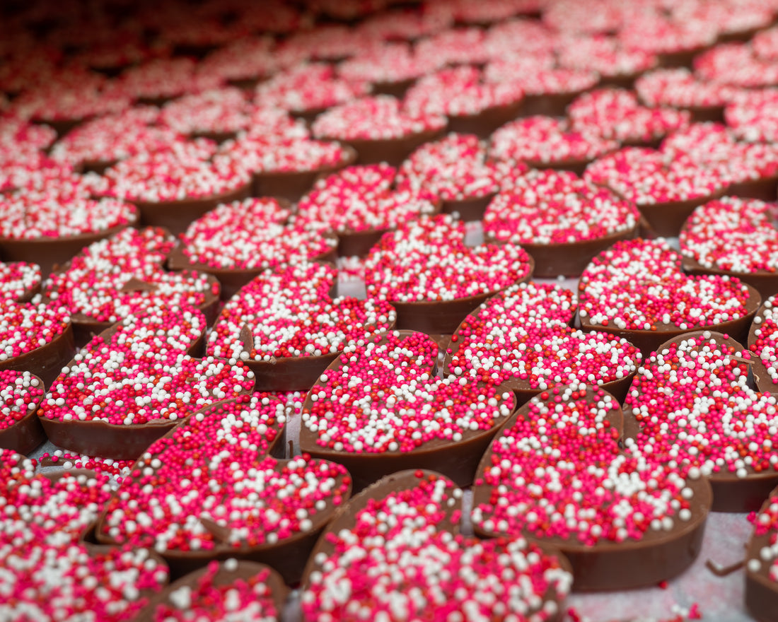 Chocolate Sprinkle Hearts