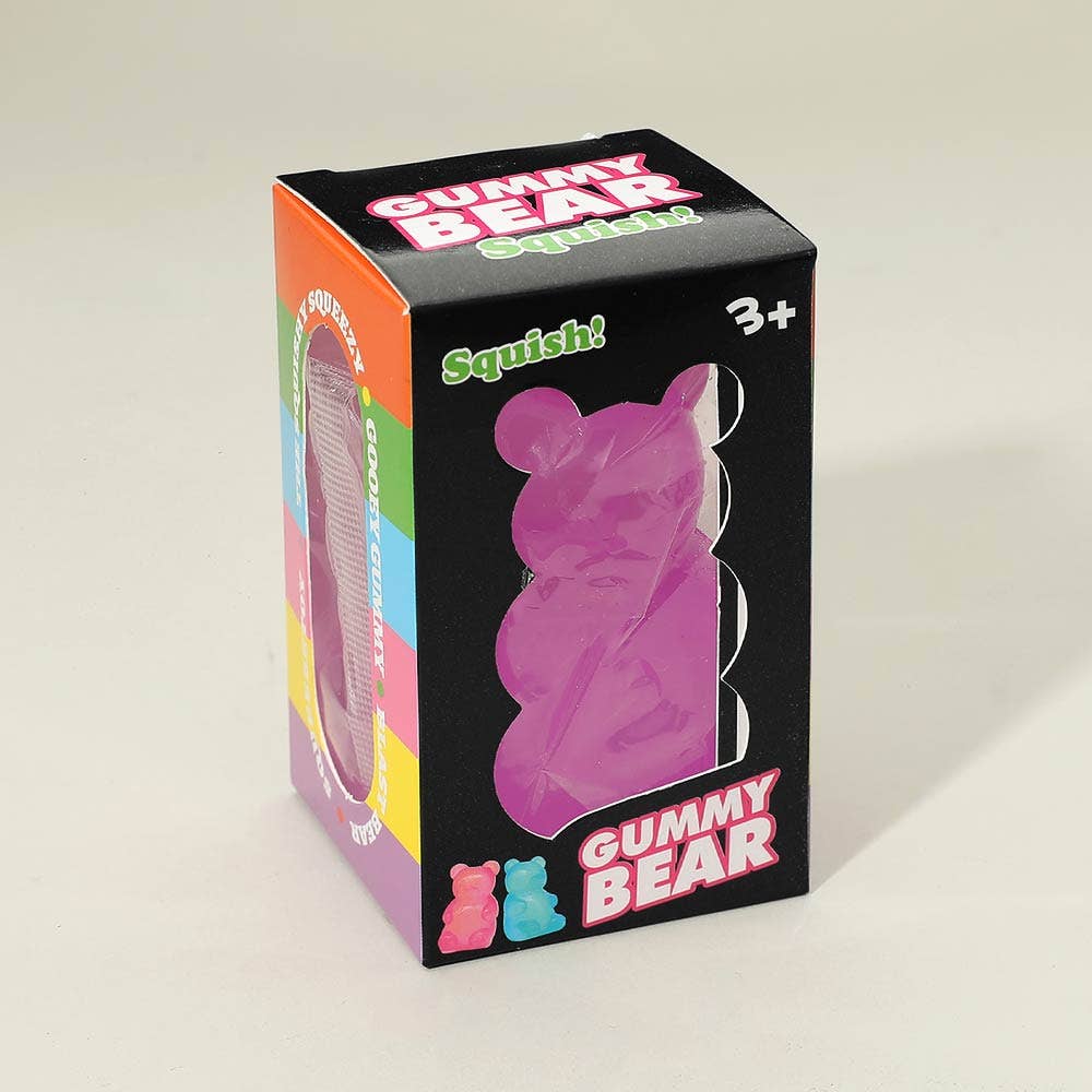 12PCS - Gummy Bear Squishy Stress Relief Toy