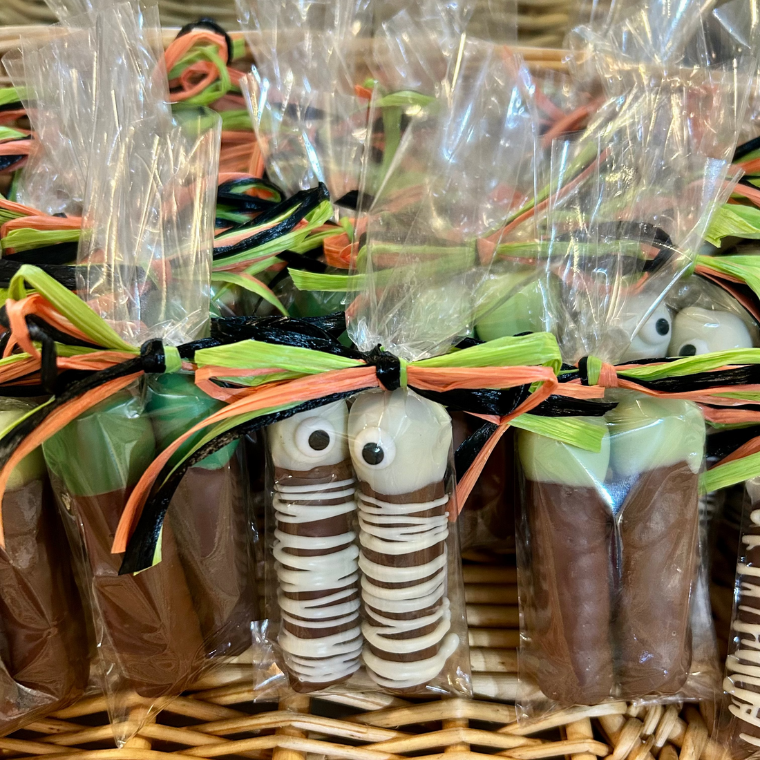 Witch/Mummy Finger Cookies