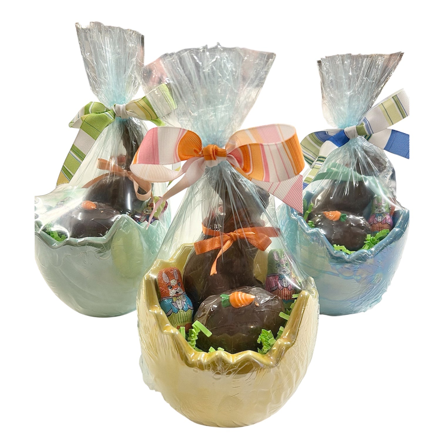 Egg Bowls filled Easter Chocolates