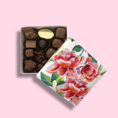 Assorted Chocolates in Decorative Flower Box - Nandy&