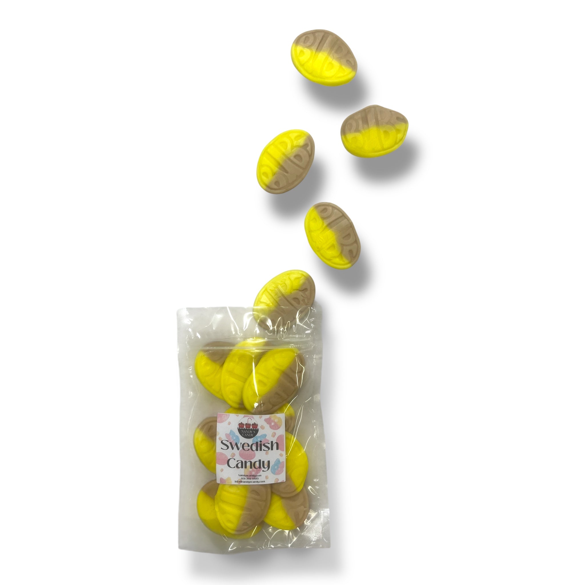 Banana Bubs Swedish Candy - Nandy's CandyBanana Bubs Swedish Candy