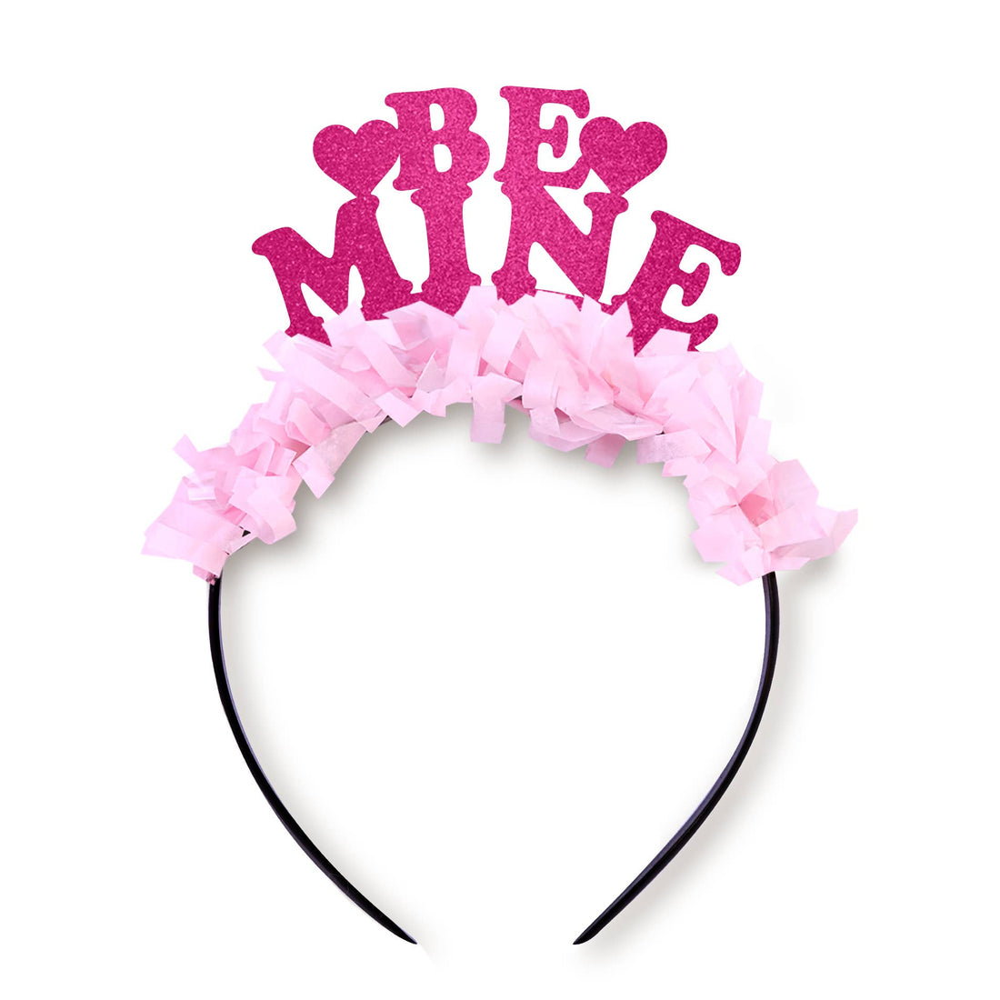 Be Mine Valentines Party Crown Headband - Nandy&