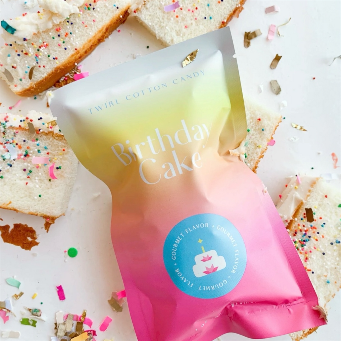 Birthday Cake Cotton Candy - Nandy&