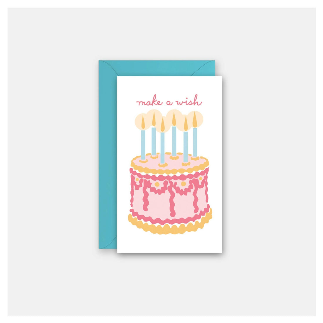 Birthday Cake - Gift Enclosure Card - Nandy&