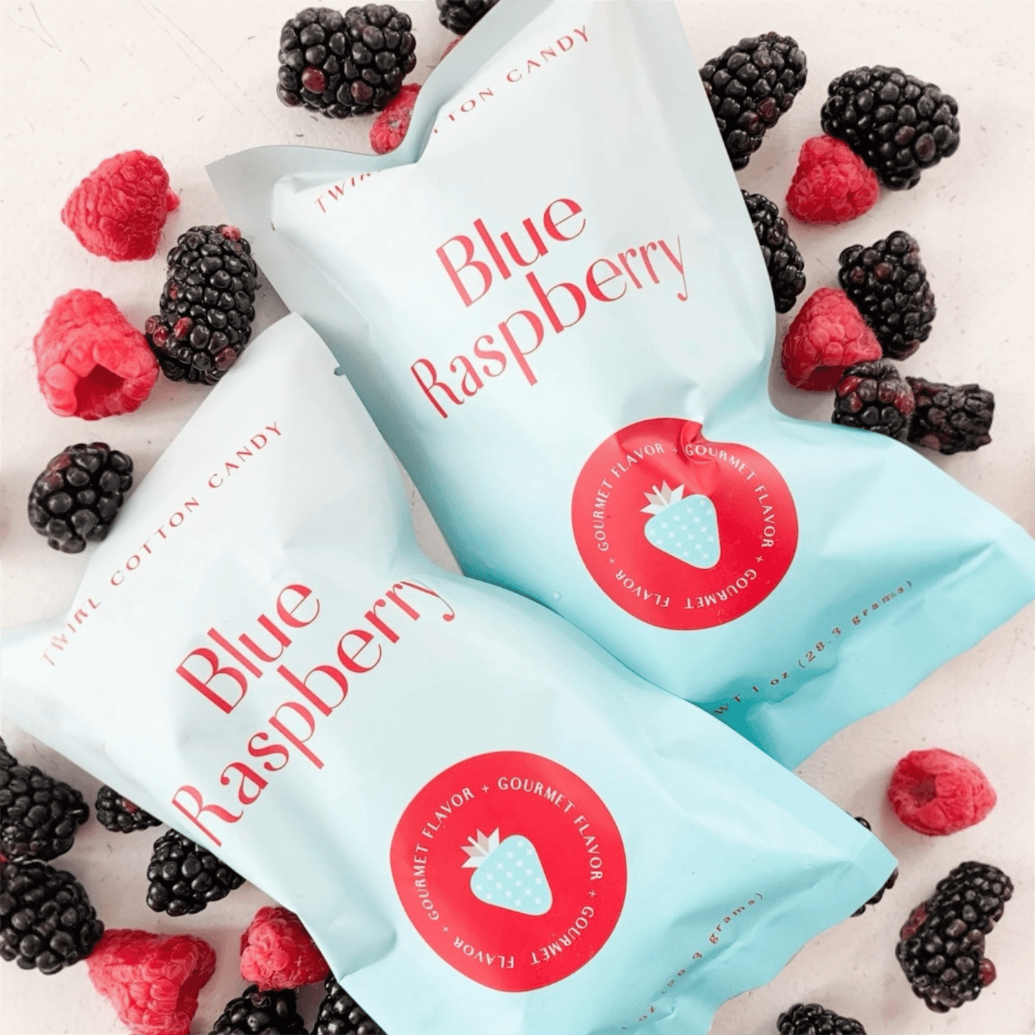 Blue Raspberry Cotton Candy - Nandy&