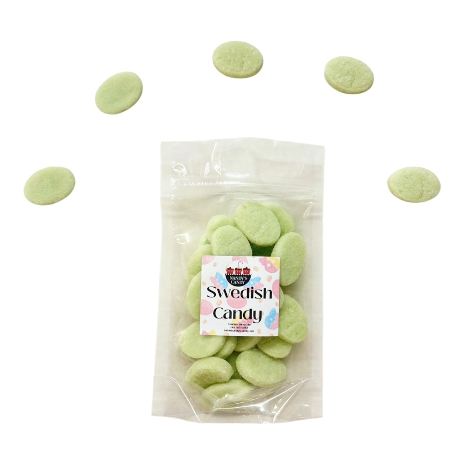 Bubs Cool Fruity Pear Swedish Candy - Nandy&