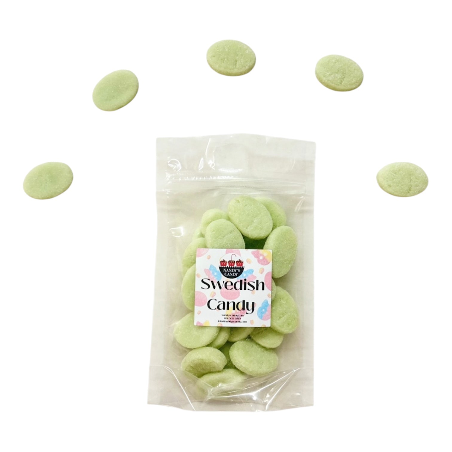 Bubs Cool Fruity Pear Swedish Candy - Nandy's CandyBubs Cool Fruity Pear Swedish Candy