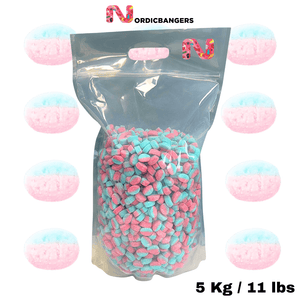 BUBS Vegan Ovals Raspberry & Blueberry Mini - Big Pick & Mix - Nandy's CandyBUBS Vegan Ovals Raspberry & Blueberry Mini - Big Pick & Mix
