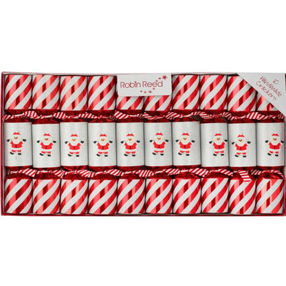 Candy Cane Santa Party Crackers - Nandy&