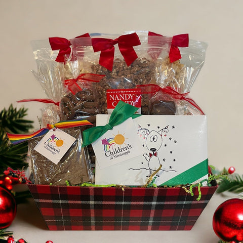 Children’s of MS Holiday Basket - Nandy's CandyChildren’s of MS Holiday Basket