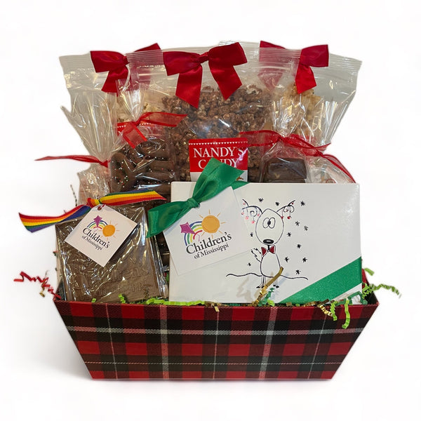 Children’s of MS Holiday Basket - Nandy's CandyChildren’s of MS Holiday Basket