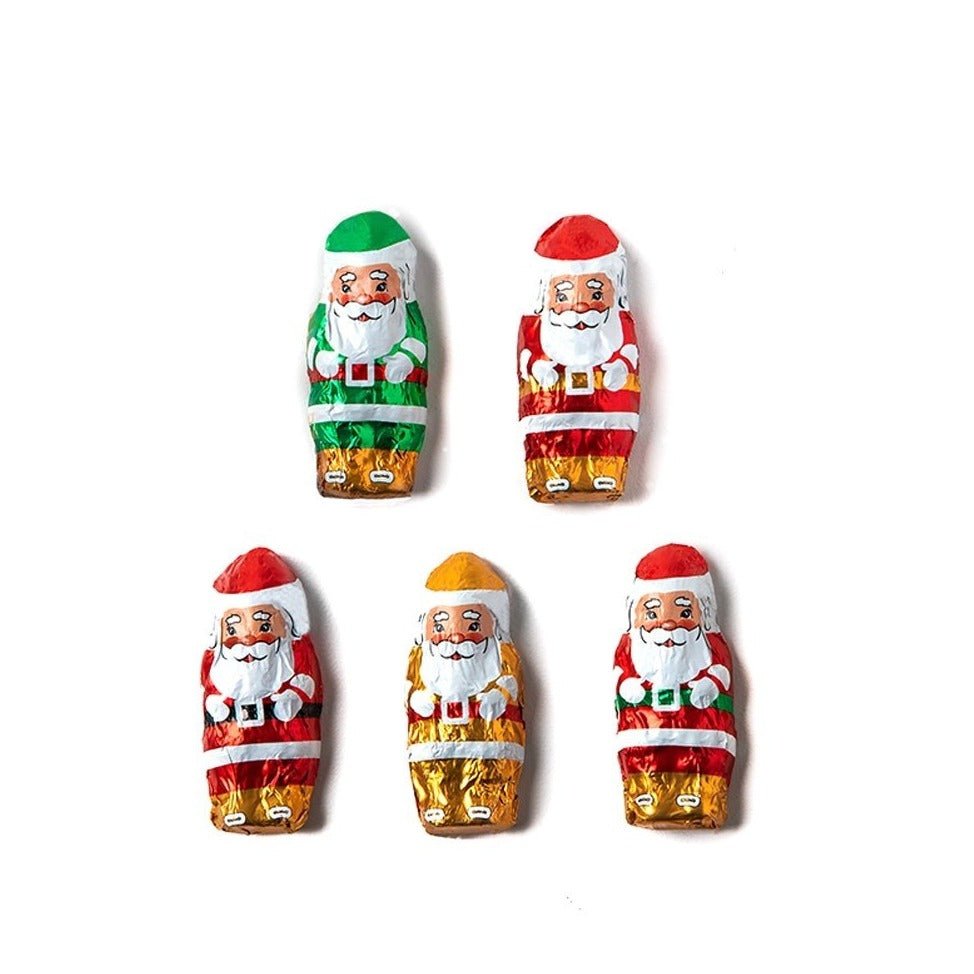 Chocolate Mini Santas (foil wrapped chocolate) - Nandy&