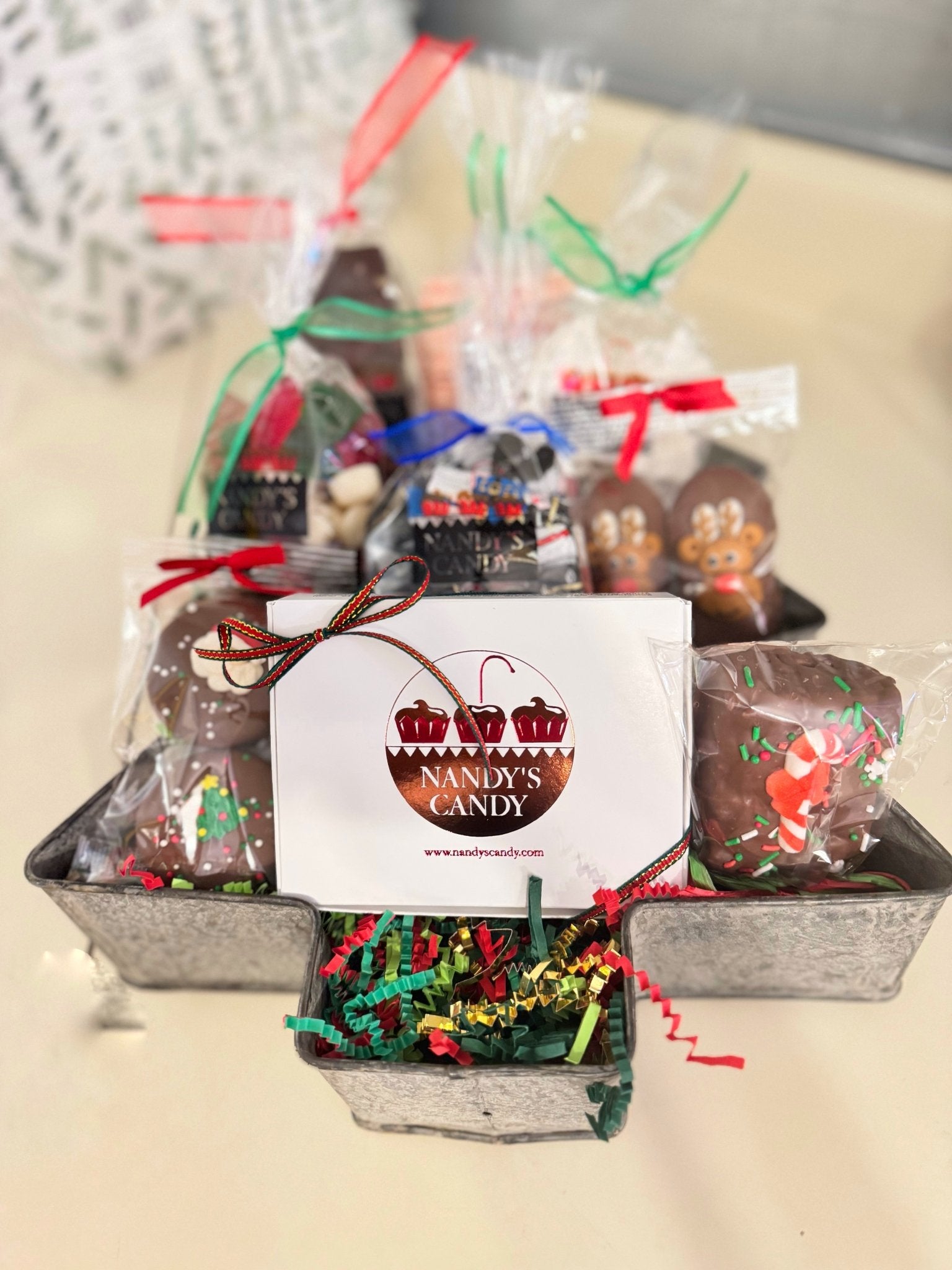 Christmas Tree Basket - Nandy&