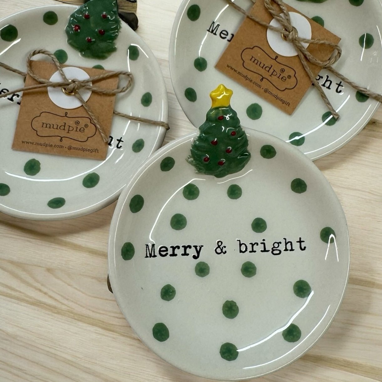 Christmas Trinket Trays - Nandy&