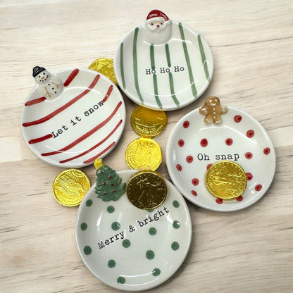 Christmas Trinket Trays - Nandy&