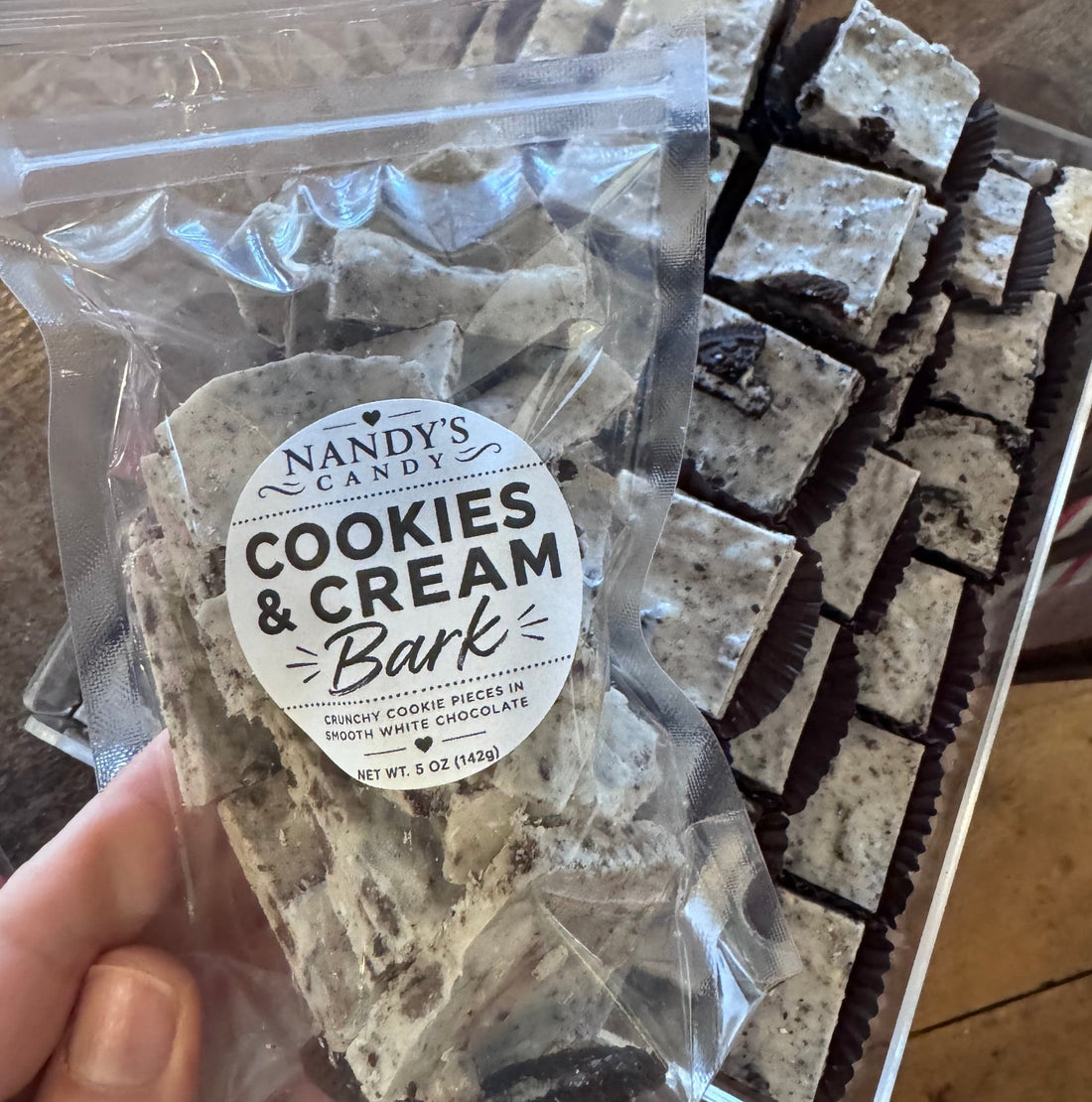 Cookies &amp; Cream Bark - Nandy&