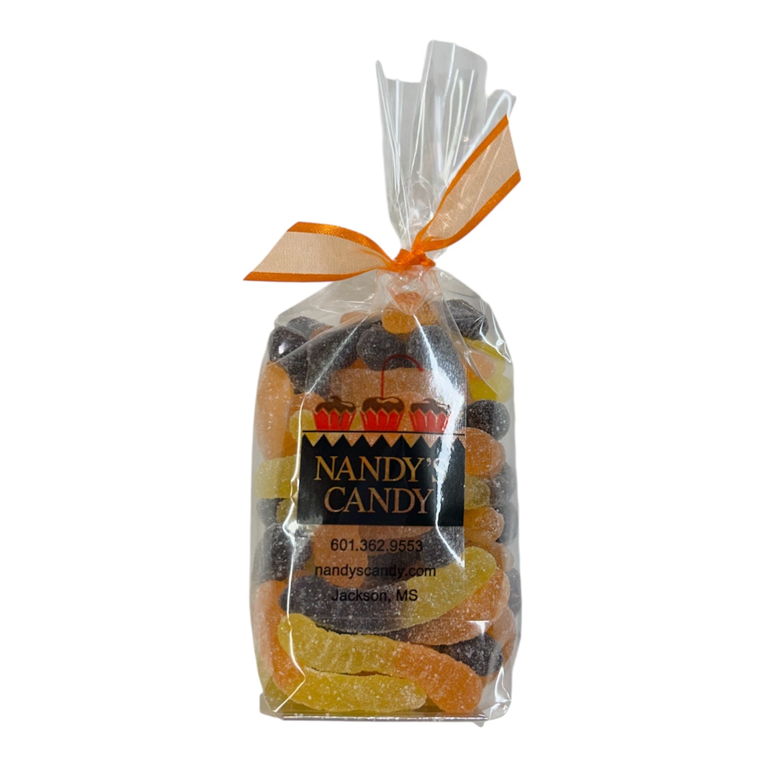 Fall Sour Mini Gummi Worms - Nandy's CandyFall Sour Mini Gummi Worms