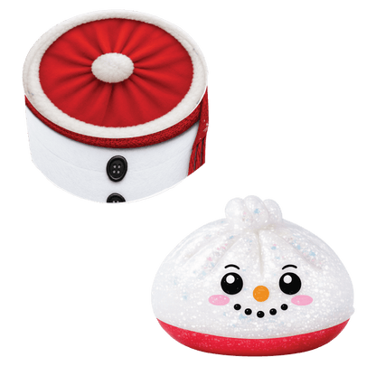 Fun Doh Christmas Dumpling Squishy Toy 12pc Holiday Display - Nandy&