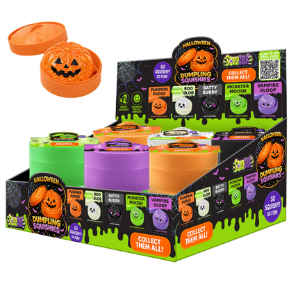 Fun Doh Halloween Dumpling Squishy Toy - 12/Display - Nandy&