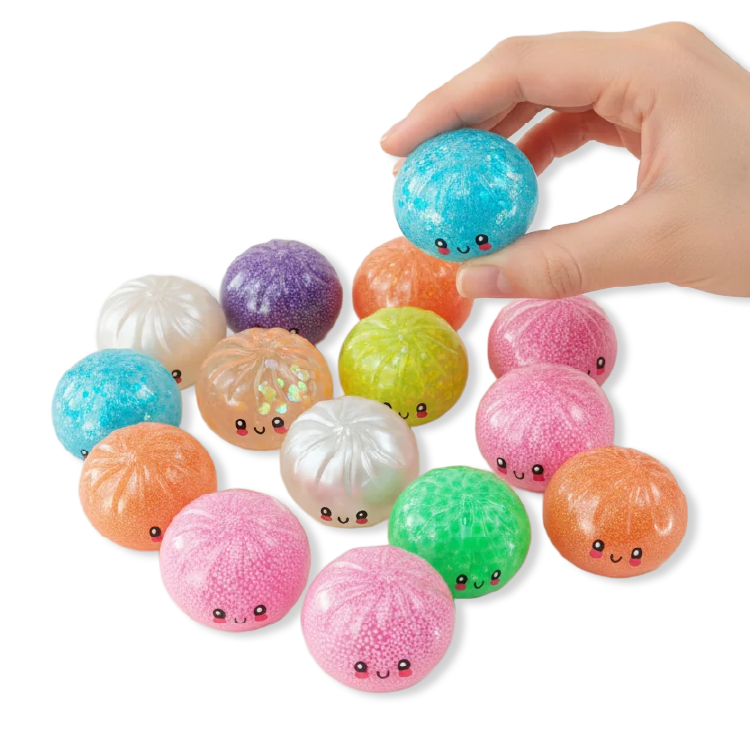 Fun Doh MINI Fancy Mystery Dumpling Squishy Toy - 12/Display - Nandy&