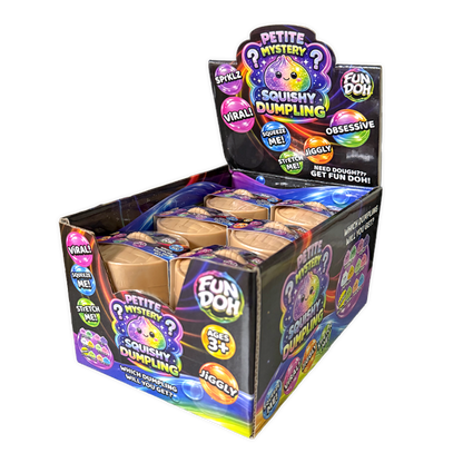 Fun Doh Petite (Mini) 2.5" Mystery Dumpling Squishy Toy - Nandy&