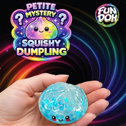 Fun Doh Petite (Mini) 2.5" Mystery Dumpling Squishy Toy - Nandy&