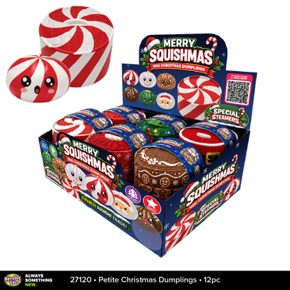 Fun Doh Petite (Mini) Squishy Christmas Dumplings Toy - Nandy&
