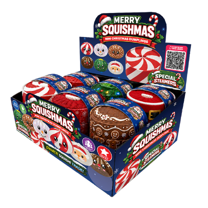 Fun Doh Petite (Mini) Squishy Christmas Dumplings Toy - Nandy&