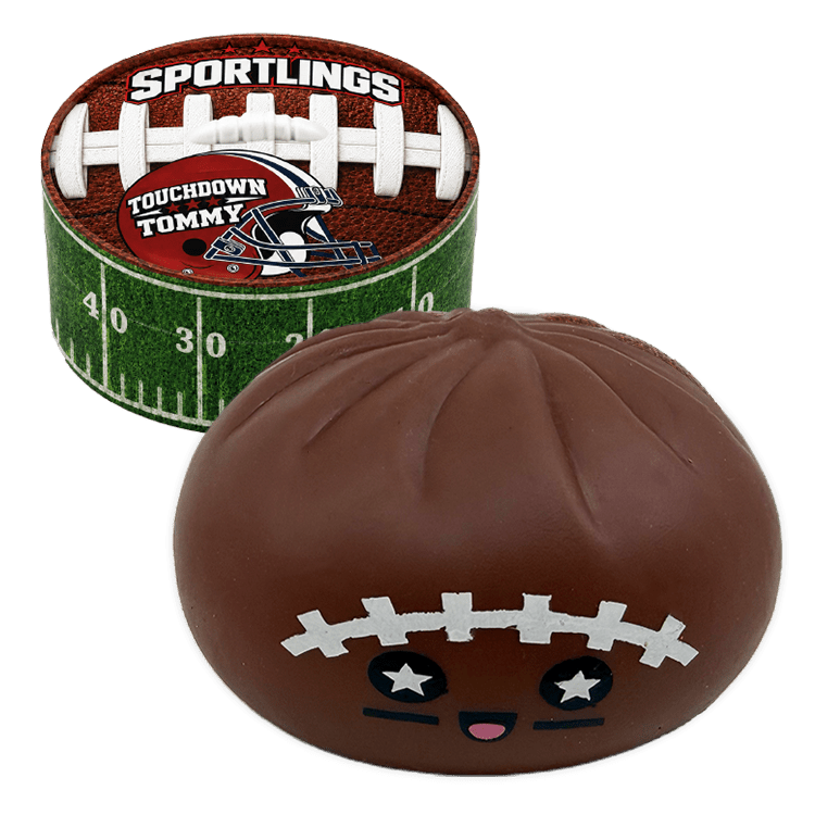 Fun Doh Sports Dumpling Squishy Fidget Toy - 12/Display - Nandy&