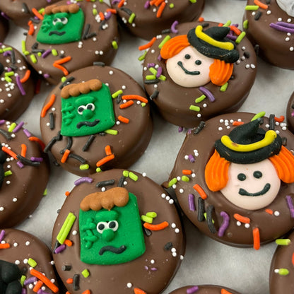 Halloween Chocolate Covered Oreos - Nandy&