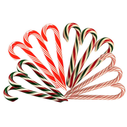 Hand-Spun Jumbo Candy Cane - Peppermint - 1.75 oz - Nandy&