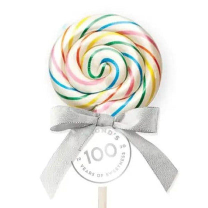 Handmade Lollipop w/ Bow - Birthday Cake - 2 oz - Nandy&